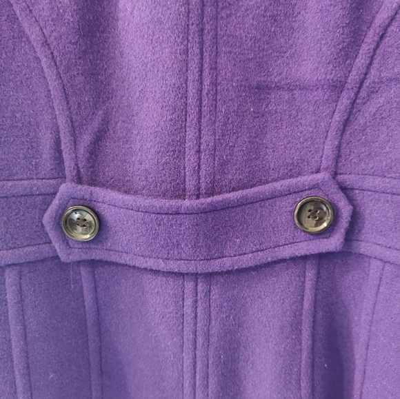 St.John’s Bay Women's Cashmere Blend Pea Coat Size S - Picture 8 of 10